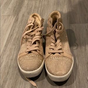 Rhinestone sneakers
